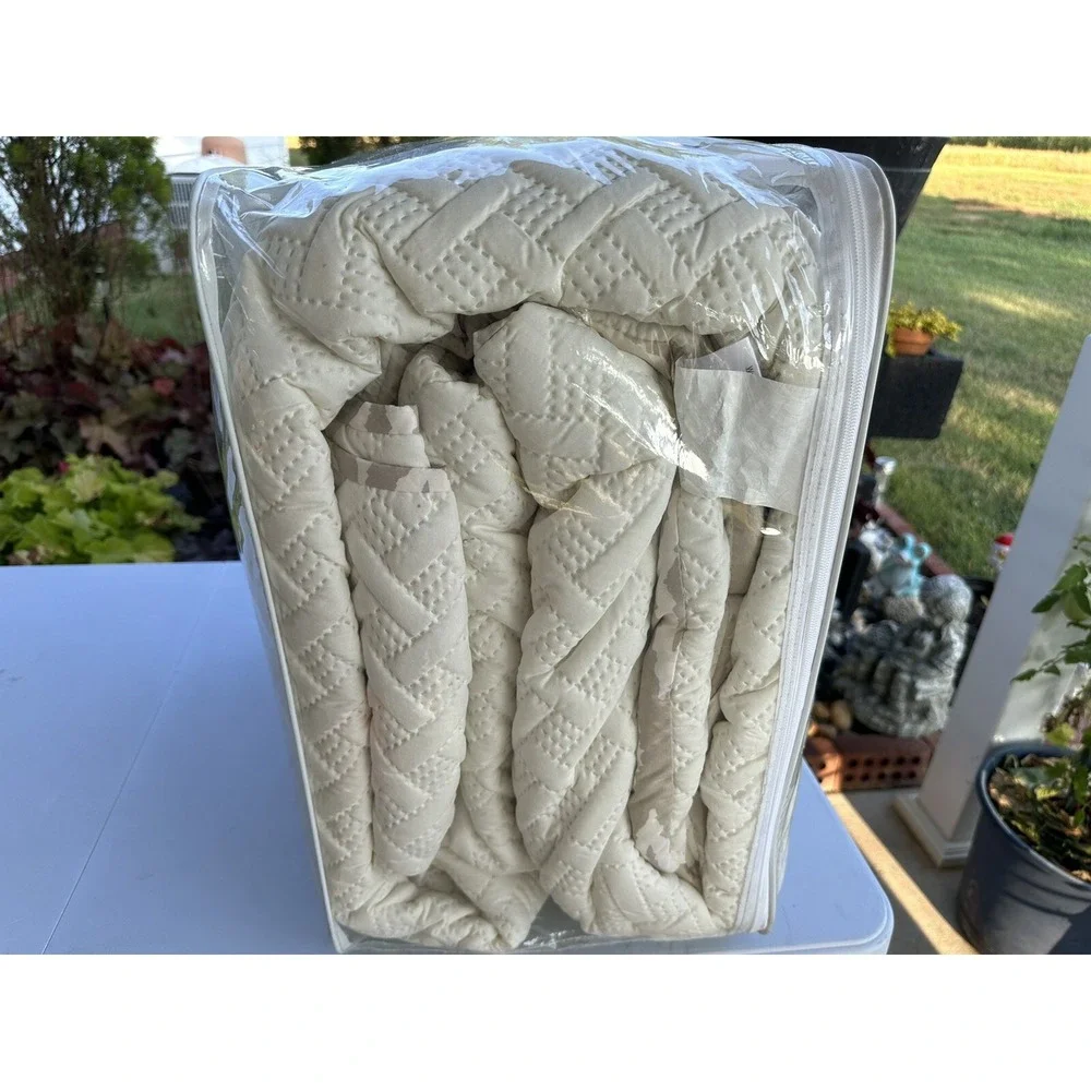 ⚡️ New Chic Home‎ Ora Comforter Set 3 Pieces color Beige over Size King